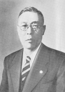 初代組合長　増田吉夫